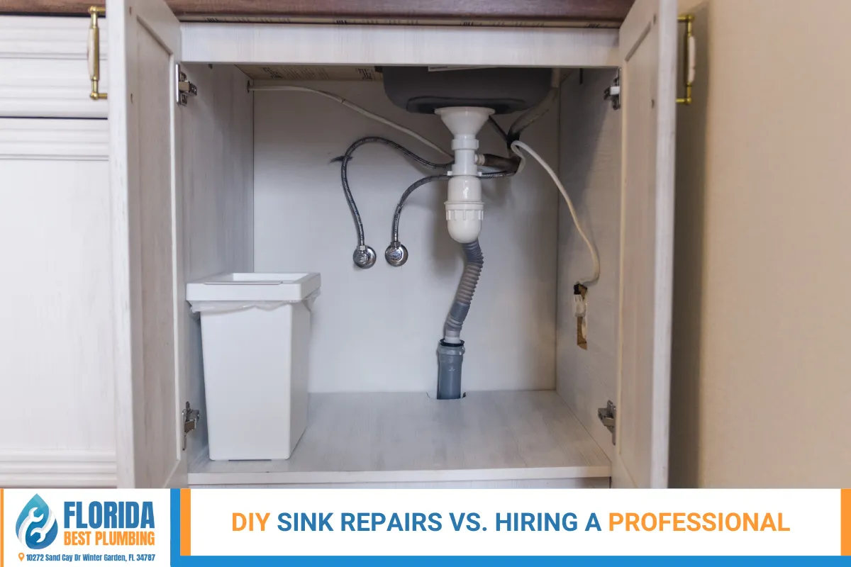 DIY Sink Repairs vs. Hiring a Professional