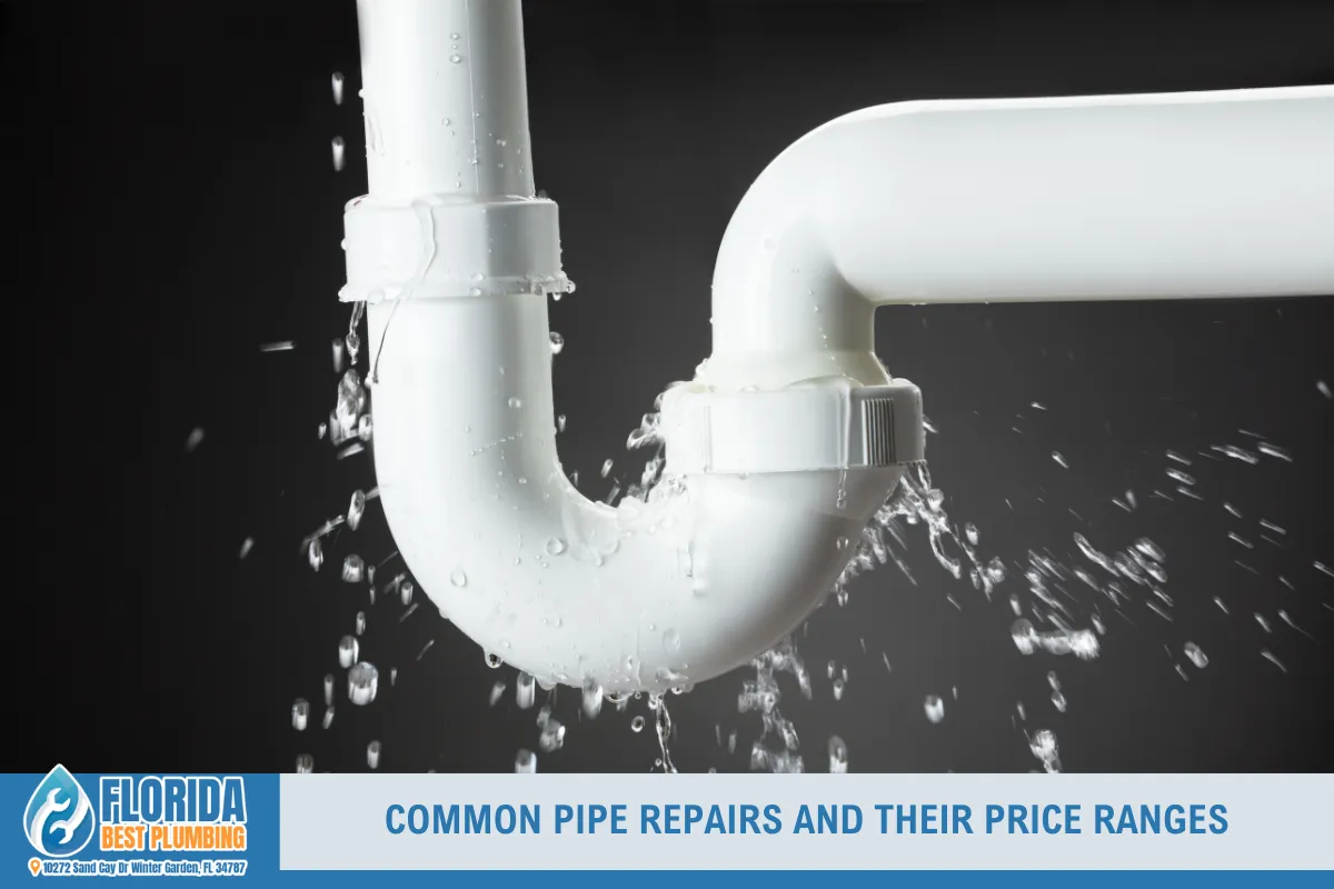Common Pipe Repairs and Their Price Ranges