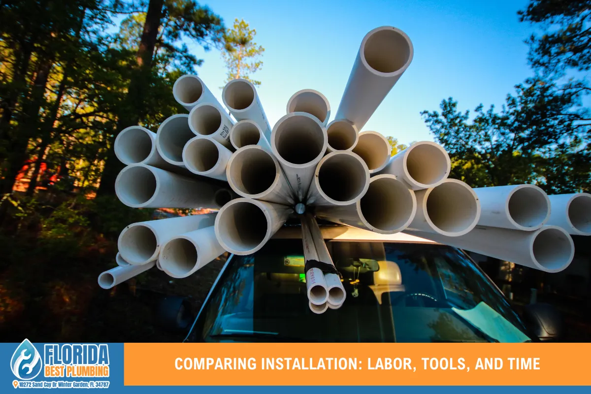 Comparing Installation: Labor, Tools, and Time