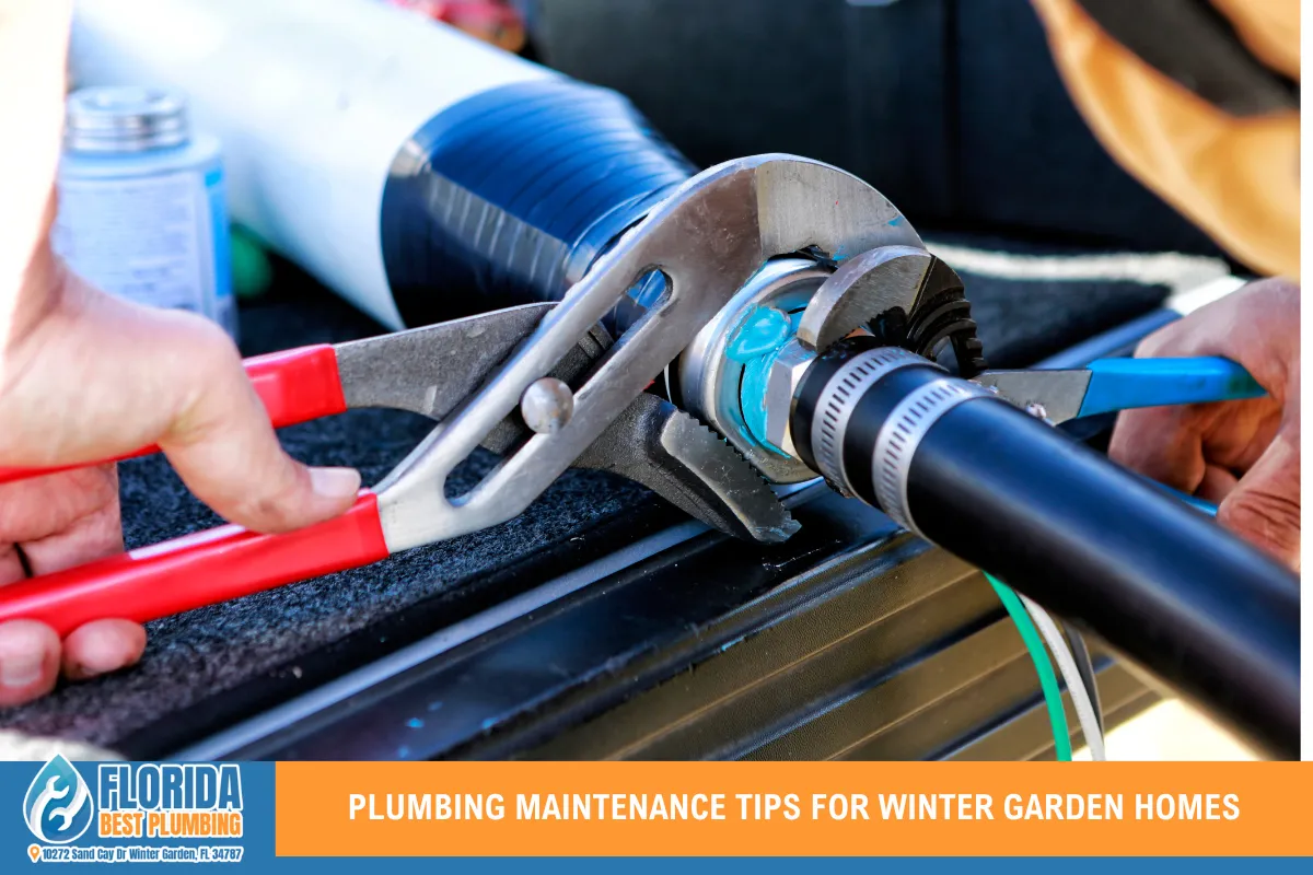 Plumbing Maintenance Tips for Winter Garden Homes