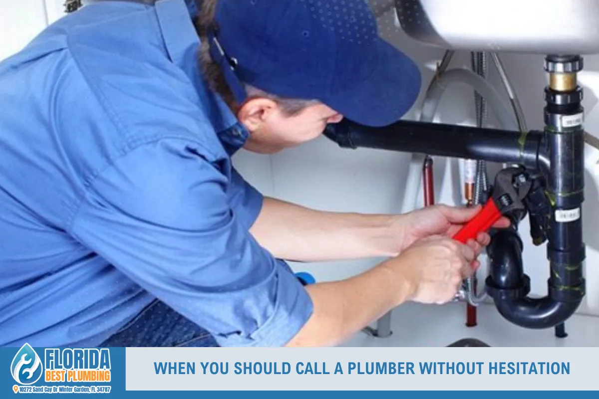 When You Should Call a Plumber Without Hesitation