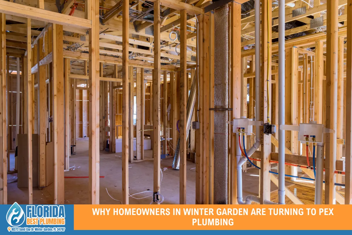 Why Homeowners in Winter Garden Are Turning to PEX Plumbing