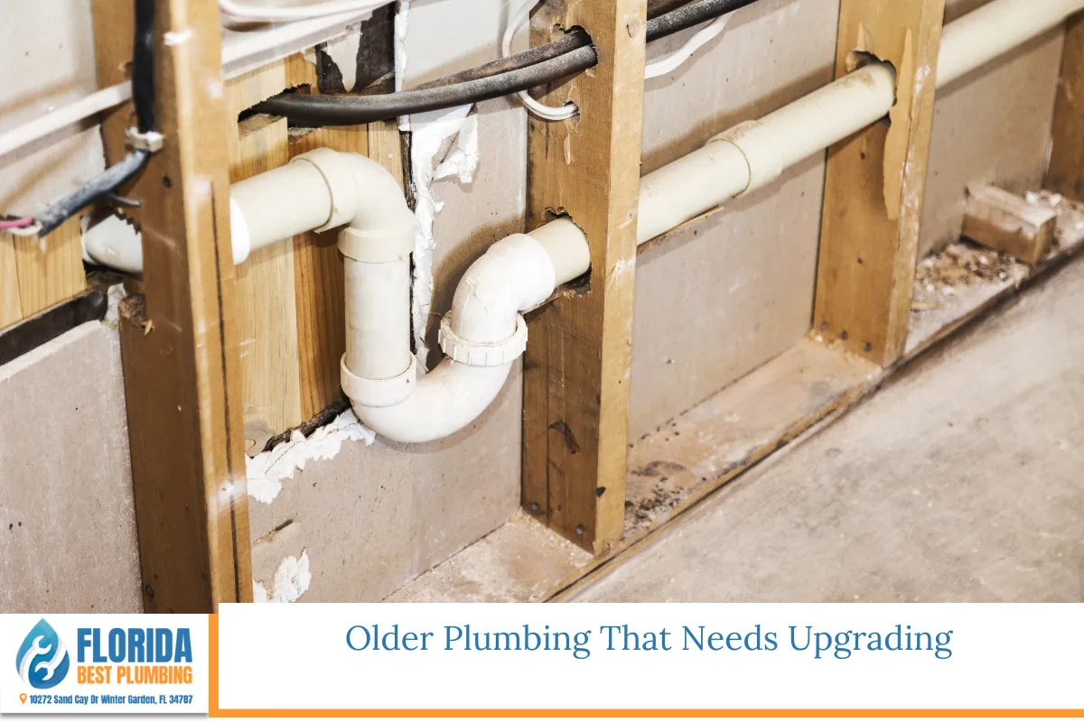 Older Plumbing That Needs Upgrading