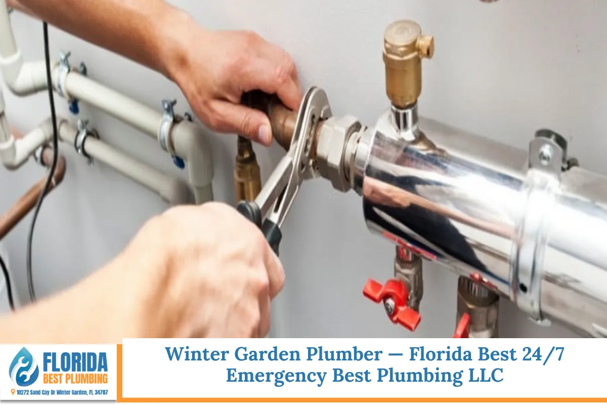 Winter Garden Plumber — Florida Best 24/7 Emergency Best Plumbing LLC