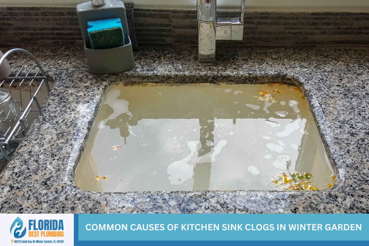 Common Causes of Kitchen Sink Clogs in Winter Garden