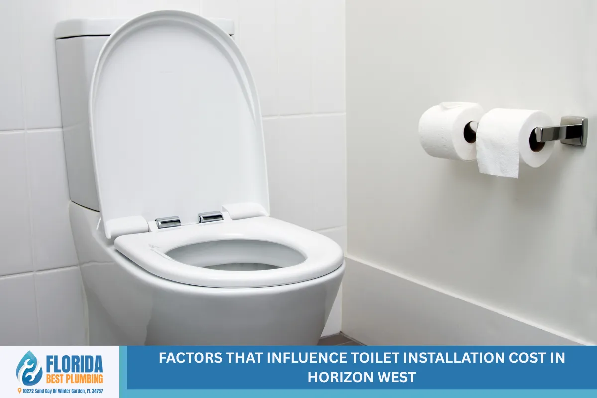 Factors That Influence Toilet Installation Cost in Horizon West