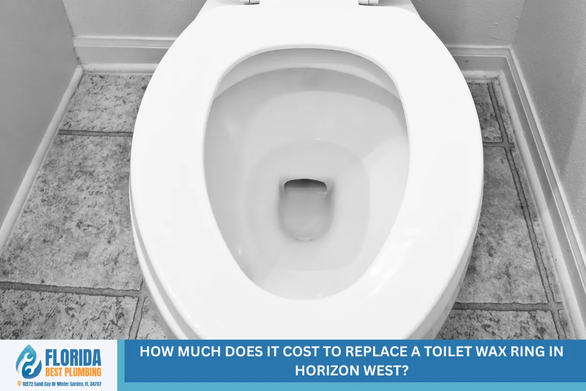 How Much Does It Cost to Replace a Toilet Wax Ring in Horizon West?