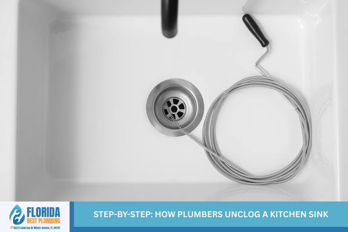 Step-by-Step: How Plumbers Unclog a Kitchen Sink