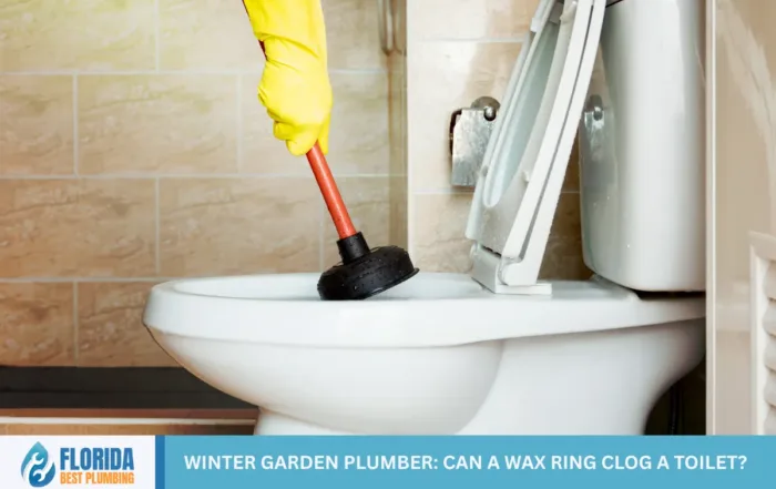 Winter Garden Plumber: Can a Wax Ring Clog a Toilet?