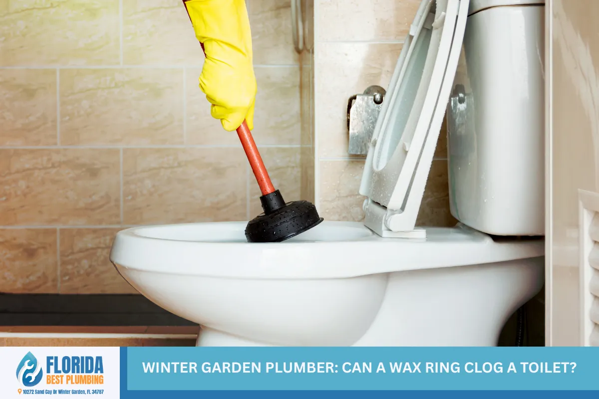 Winter Garden Plumber: Can a Wax Ring Clog a Toilet?