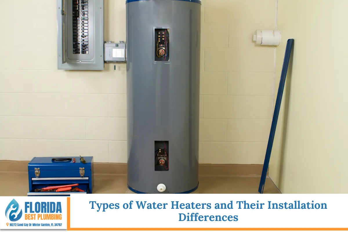 Types of Water Heaters and Their Installation Differences