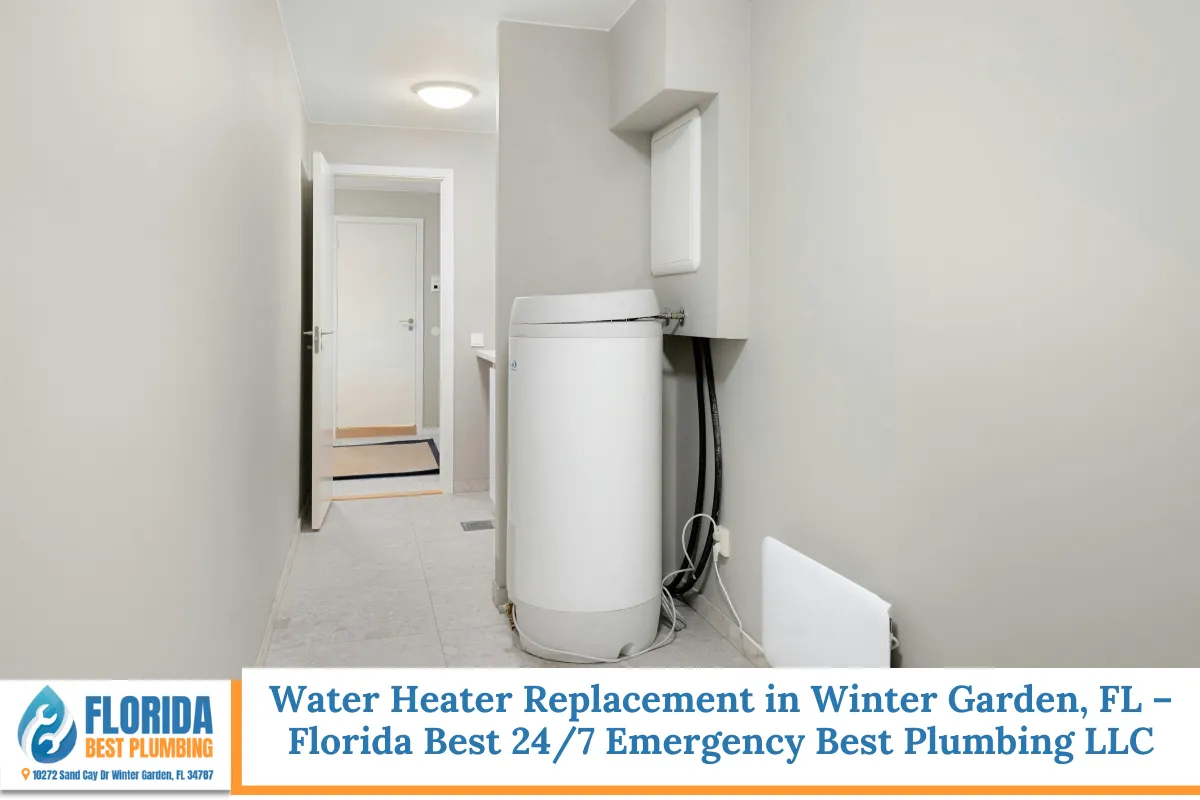 Water Heater Replacement in Winter Garden, FL – Florida Best 24/7 Emergency Best Plumbing LLC