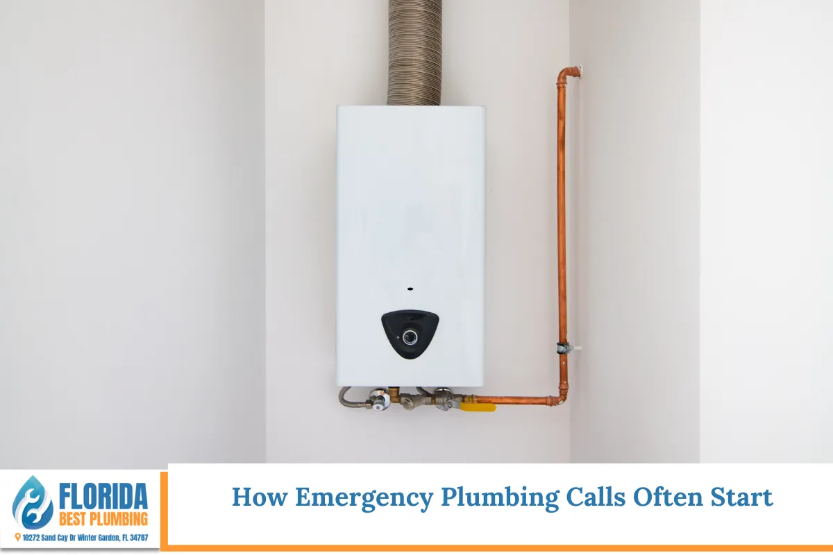 How Emergency Plumbing Calls Often Start