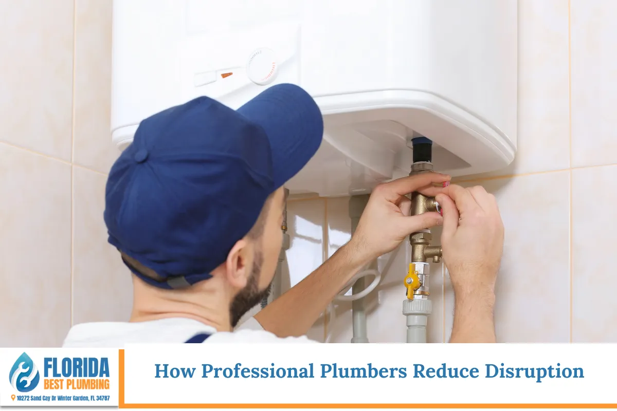 How Professional Plumbers Reduce Disruption