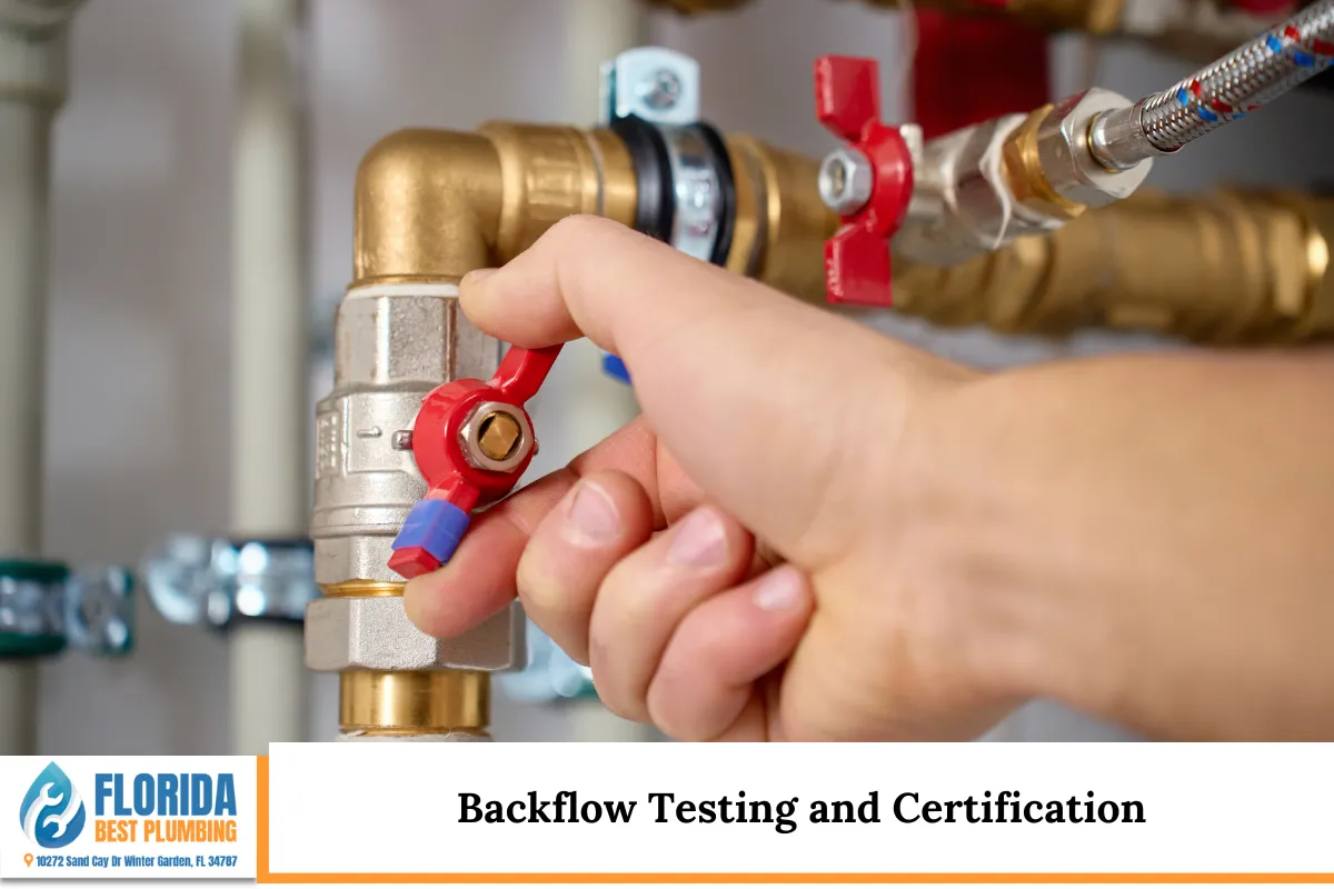 Backflow Testing and Certification