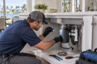 Garbage Disposal Repair in Dr. Phillips for a humming kitchen sink disposal under a cabinet